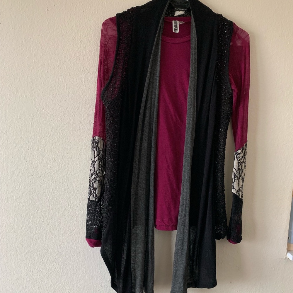 Shirt with vest